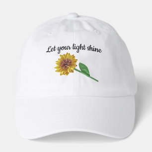 Sunflower christian hat