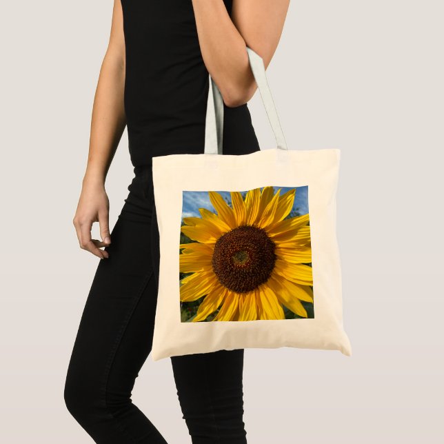 Sunflower Classic Tote Shopping Bag (Front (Product))