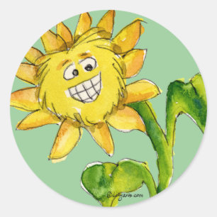 Sunflower Clipart Sticker 7