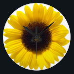 Sunflower Clock<br><div class="desc">Sunflower Clock Ukrainian Design</div>