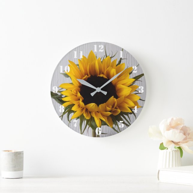 Sunflower Clock (Home)
