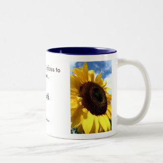 sunflower closeup by tdgallery mug