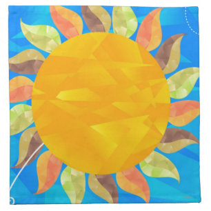 Sunflower Cloth Napkin