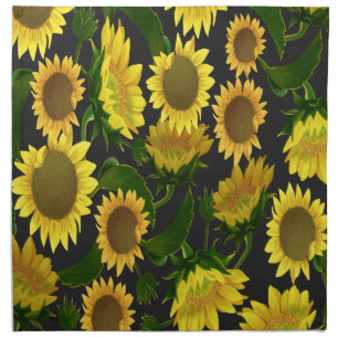 Sunflower Cloth Napkin