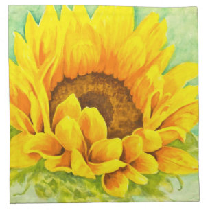 Sunflower Cloth Napkin