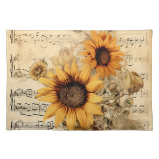 Sunflower Cloth Placemat