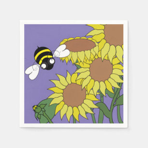 Sunflower Cocktail Napkins