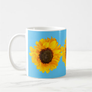 Sunflower coffee mug