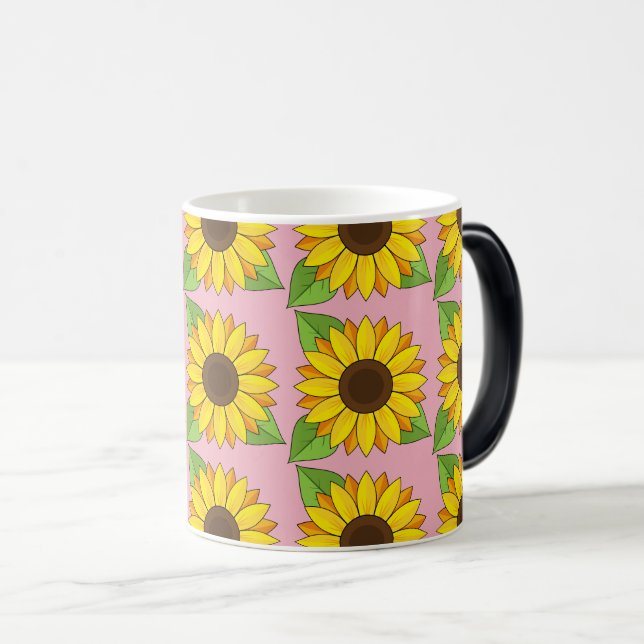 Sunflower Color Morph Mug (Front Right)