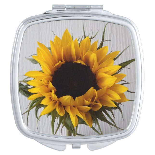 Sunflower Compact Mirror (Front)