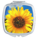 Sunflower Compact Mirror