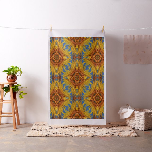 Sunflower crosses..... fabric (In Situ)