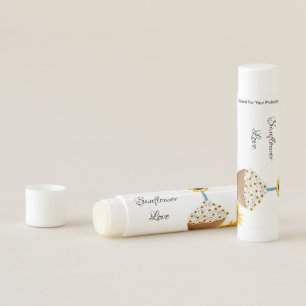 Sunflower Cupcake Lip Balm