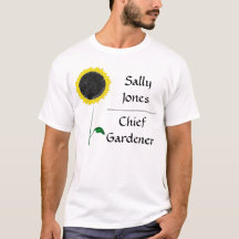 Sunflower Customizable T-Shirt