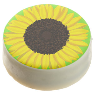 Sunflower Cute 1st Birthday Oreo Cookies