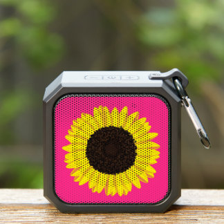 Sunflower Cute Flower Summer Pink Bluetooth Speaker