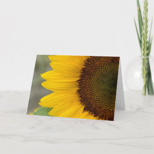 Sunflower Dark Right Card