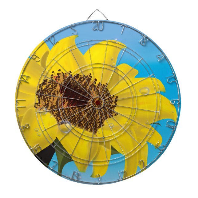 Sunflower Dart Board (Front)