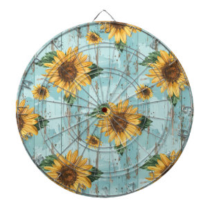 sunflower dart board