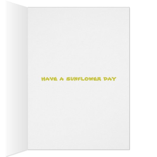 Sunflower Day (Inside (Right))