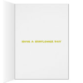 Sunflower Day Cards (Inside (Right))