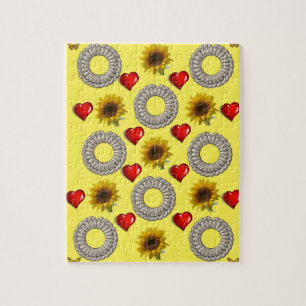Sunflower Decorative Jigsaw Puzzle