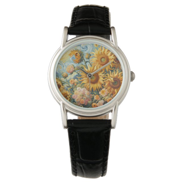 Sunflower Delight Watch (Front)