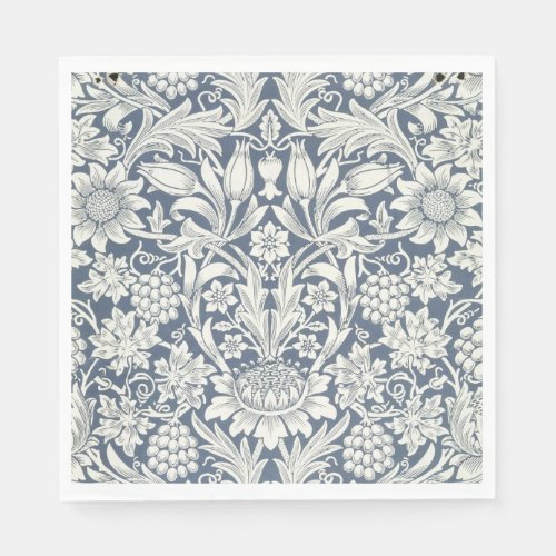 Sunflower Design by William Morris Napkins