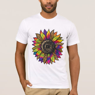 Sunflower Design T-Shirt