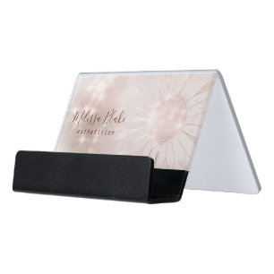 sunflower desk business card holder