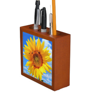 Sunflower Desk Organizer