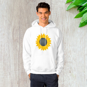 Sunflower Disco Ball Retro Party Vibe Hoodie