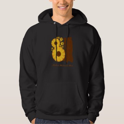 Sunflower Dog Mom - Alaskan Malamute Premium Hoodie