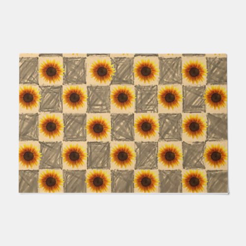 Sunflower Door Mat