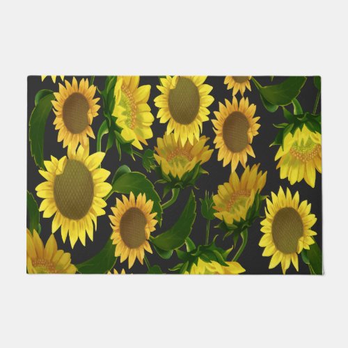 Sunflower Doormat