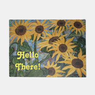 Sunflower Doormat