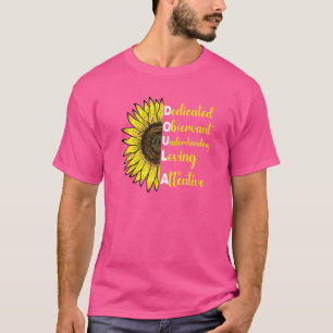Sunflower Doula Midwife Childbirth Educator Birth T-Shirt