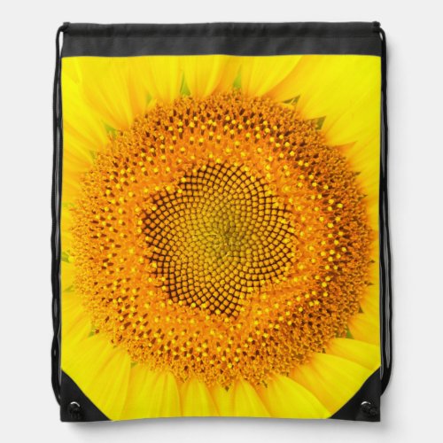 Sunflower Drawstring Backpack