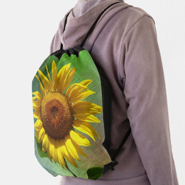 Sunflower Drawstring Bag (Insitu)