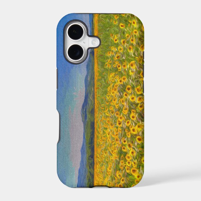 Sunflower Dreams Art Iphone Case (Back)
