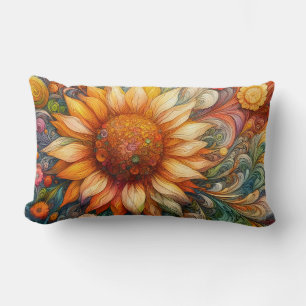 Sunflower Dreams Lumbar Pillow