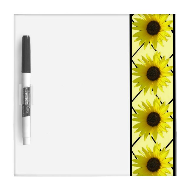 Sunflower Dry Erase Board (Front)
