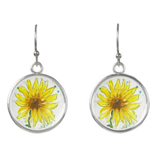 Sunflower Earrings