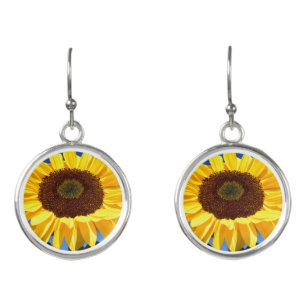 SUNFLOWER EARRINGS
