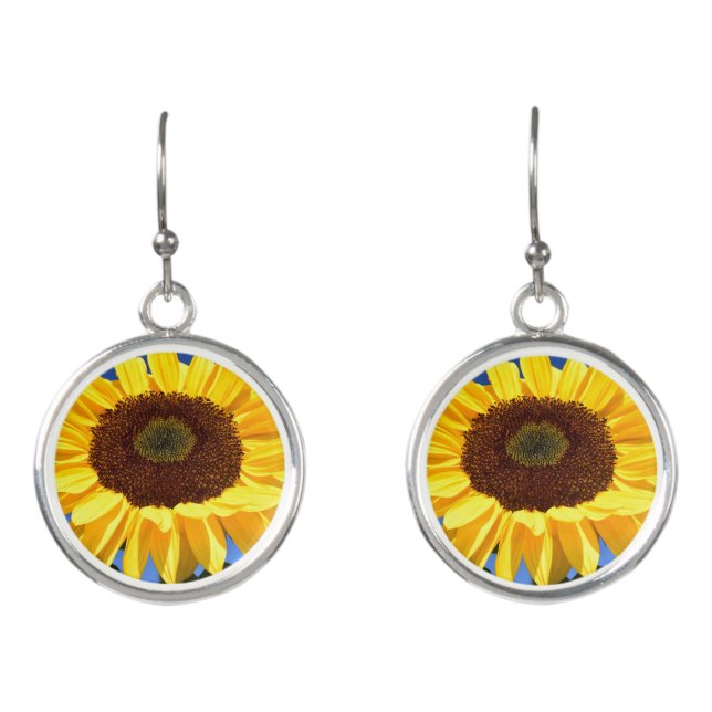 SUNFLOWER EARRINGS (Front)