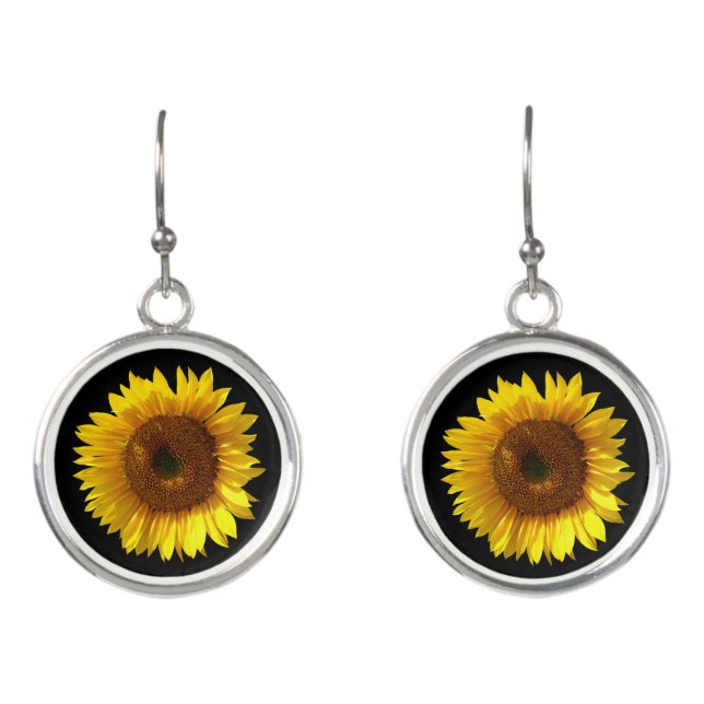 Sunflower Earrings (Front)