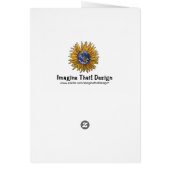 Sunflower Earth Cards (Back)