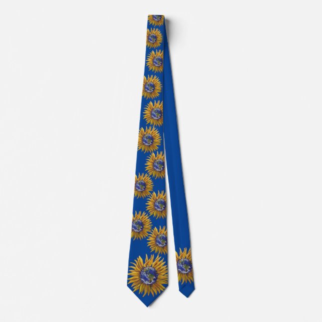 Sunflower Earth Tie (Front)