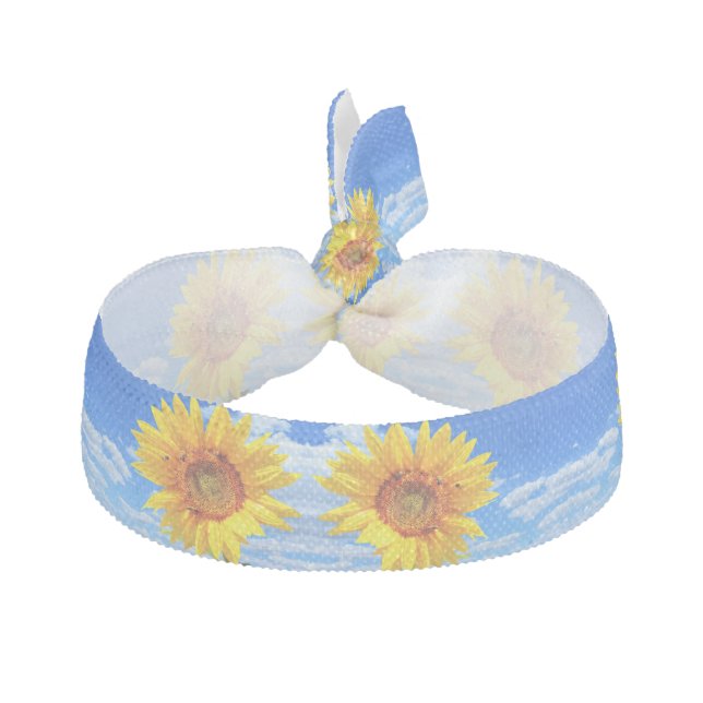 Sunflower Elastic Hair Tie (Front)