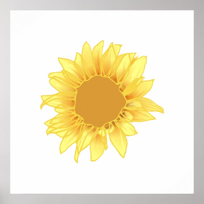 Sunflower Elegance Print